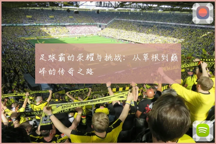 足球霸的荣耀与挑战：从草根到巅峰的传奇之路